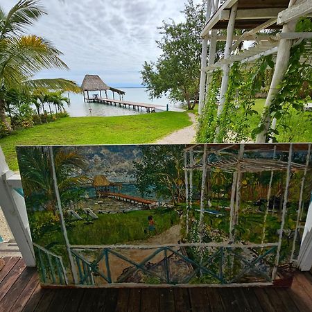 Cabana Con Muelle Privado En La Laguna De בקאלאר מראה חיצוני תמונה